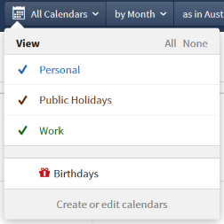 birthday calendar app for mac